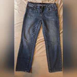 Judy Blue Straight Leg Blue Jeans Classic Denim